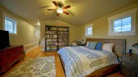 Pet-friendly cabin with theater, fire pit, spa, sauna, game room and playground