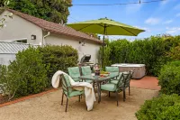 Charming Retreat with Hot Tub and Garden Dining - Spacious Coastal Haven