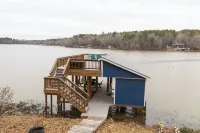 Enjoy Stunning Water Views! - Double Deck Boathouse & Large Fenced Backyard