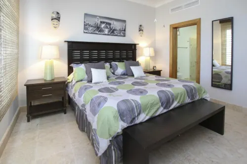 Fully Equipped Apartment Overlooking Golf Course at Luxury Beach Resort Hotels in Punta Cana