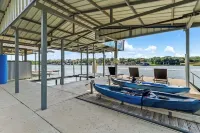 Relax, Play, Repeat! 5 Star Lakefront Retreat - Hot Tub, Dock, Cabana, Game Room