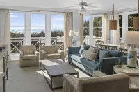 Spacious, Gulf Views 110B WaterSound Crossings Steps to Beach and Pool Condo