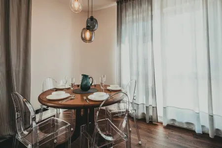 Escada Luksusowy Apartament Z Kominkiem i Tarasem Отели в г. Rogowo