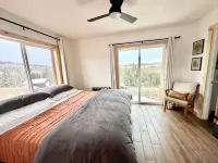Relaxing Cabin with Waterfall near Glacier National Park - King Bed!