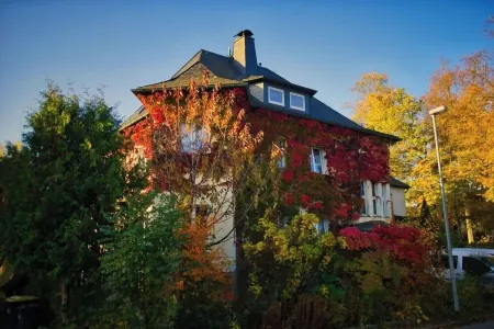 Sustainable, vegan-friendly accommodation at mining nature trail in Schneeberg