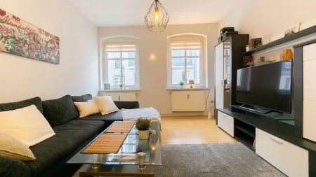 *Central_50m2_Kitchen_Washer_Netflix_Parking Отели рядом со станцией Cottbus Central Station