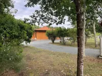 Comfortable chalet with heated pool