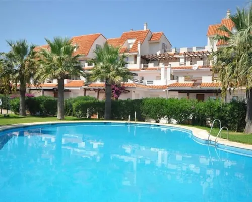 Penthouse with swimming pool in Manliva Hotels in Manilva