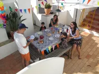 Sunny ap. with pool for 2 people (+2 young) right on the sea in a prime location Hotels in Ferragudo