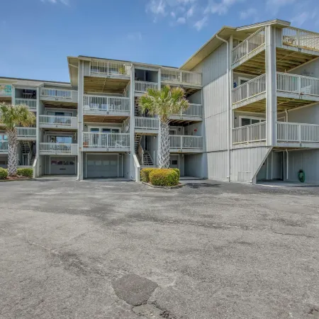 Ocean-View Balcony: Carolina Beach Condo!