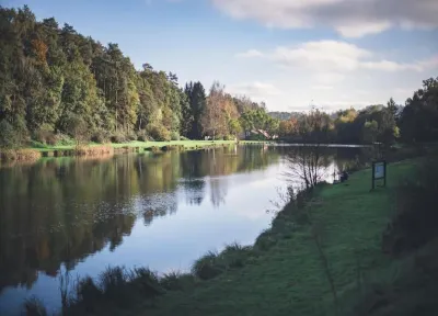 Comfortable Bungalow Near Lake Rabais Hotels in 