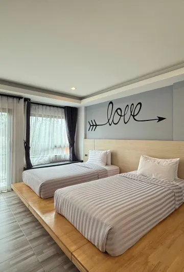 ห้องซูพีเรียร์ เตียงเดี่ยว 2 เตียง