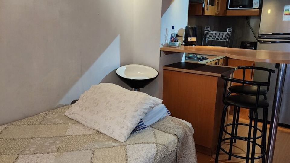 Departamento Amoblado con Balcon