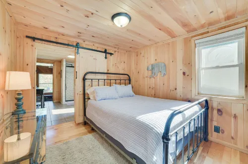 Lakefront Kalkaska Cottage w/ Fire Pit! - 3-Star