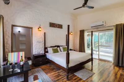 Bhil's Kabeela PVT POOL VILLA2 room  luxurious  PVT POOL in the heart of Jungle Hotel a 