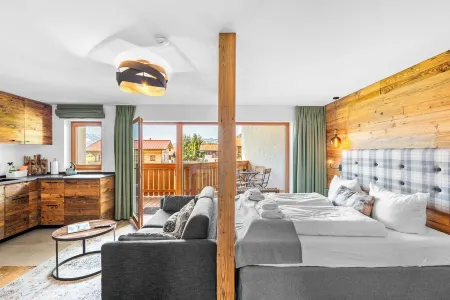 Atelier Wilder Kaiser | Pool, sauna & mountain view Отели в г. Райт