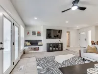 Chic 4BR Retreat with Big Backyard and Outdoor Dining Spaces