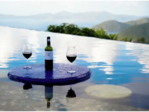 Best views & pool deck on St John just up the hill from Cinnamon Bay Beach. Hotels in Central