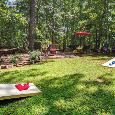 Dog-Friendly Dahlonega Home w/ Private Fire Pit!