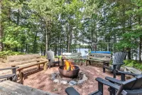 Secluded 3 Story Lake Front Home with large deck, private pier, C/A & More!