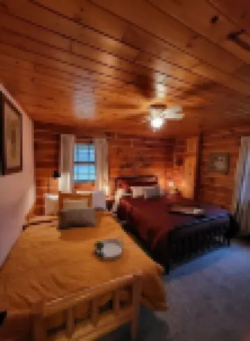 Cozy Cabin in the Woods Hotels in Burnett County