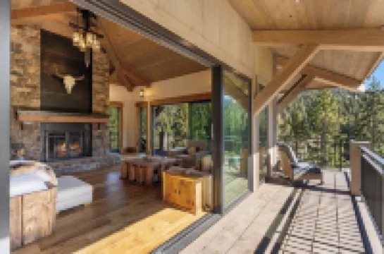 MTNLUX One of a Kind Fire Tower in Big Sky with hot tub & fitness/game room.