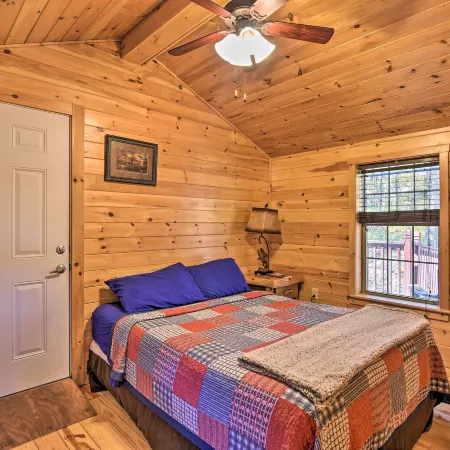 Rural Cabin Hideaway w/ Fire Pit & Mtn Views!