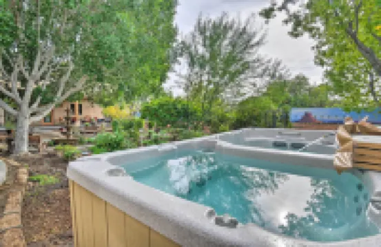 Rest Easy in Mesa! Home with Hot Tub and Shared Yard