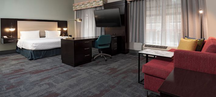 Hampton Inn & Suites Raleigh Downtown Hotele w: Wake County
