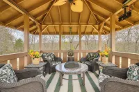 Ozark Getaway w/ Pond, Fire Pit & Patio - 3-Star