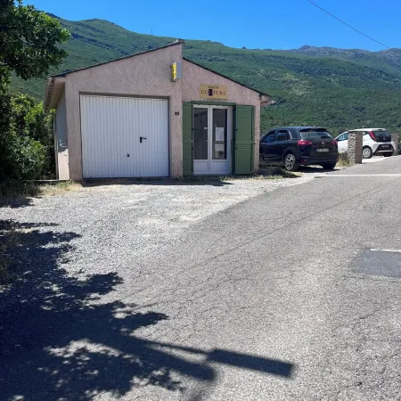 House in a picturesque village, sea and mountain view on GPS ( sisco couture)