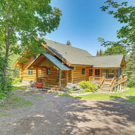 Waterfront Escape on Caribou Lake: Dock + Fire Pit