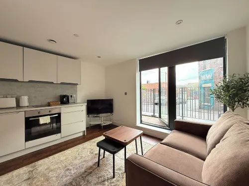 Chic 1-Bed Flat in Sheffield City Centre -  Ferienwohnungen