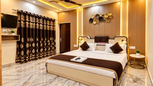 Hotel Krishna - balcon