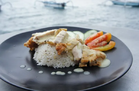 At the Beach Candidasa