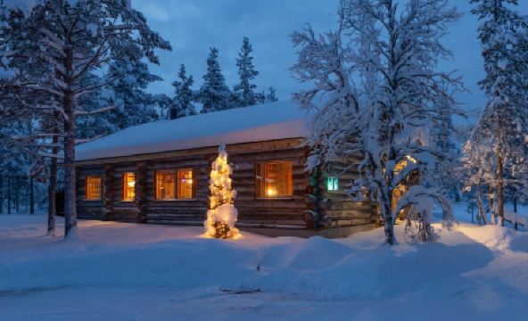 Kuukkeli Log Houses Villa Aurora 