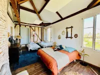 Authentic 19th-century villa 240 M2, private pool, 15 mn from Mimizan.