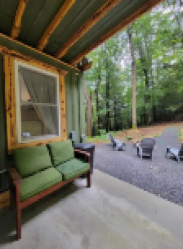 Book Your Adventure Getaway at our Container Cabin near New River Gorge Hotels in Wilderness