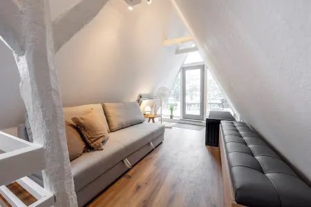 Himmlische Altstadt-maisonette mit Dachterrasse