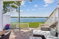 Resort style Luxury condo on the waterfront with private patio overlooking bay.