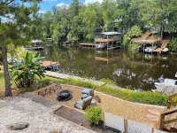 Sportsman's Bluff sits high above a deepwater canal with the river minutes away!