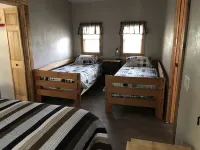 Rustic Bunkhouse with canyon views.