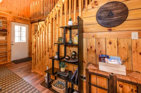 Make memories at the lake or on the porch at The Toasted Marshmallow Cabin!