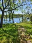 Peaceful home on little Round lake near EAA, Iola car show & the Packer Stadium.