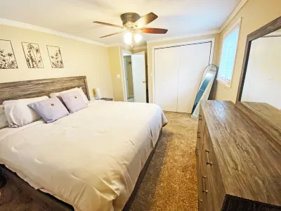 Cozy home in St. Joseph, MO that is centrally located to hospital & university! Hotels near rue21