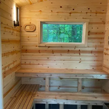 Ferguson Farmhouses on Oak Lake with 176 feet of shoreline in Kerrick Minnesota.