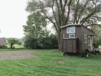 Tiny Home at Camp Mahanaim - New Paris, OH   -  Private Lake Hotels in Preble County