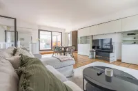 East Paris rooftop apartment