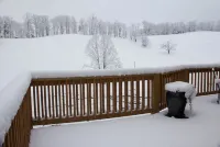 Meadow View Cabin, a deluxe log home near Lexington VA.