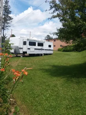 Relaxing camper